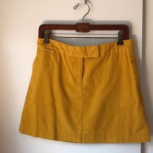 Corduroy skirt from JCrew